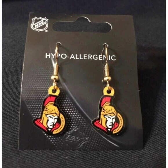 NHL Ottawa Senators Earrings - Picture 1 of 2